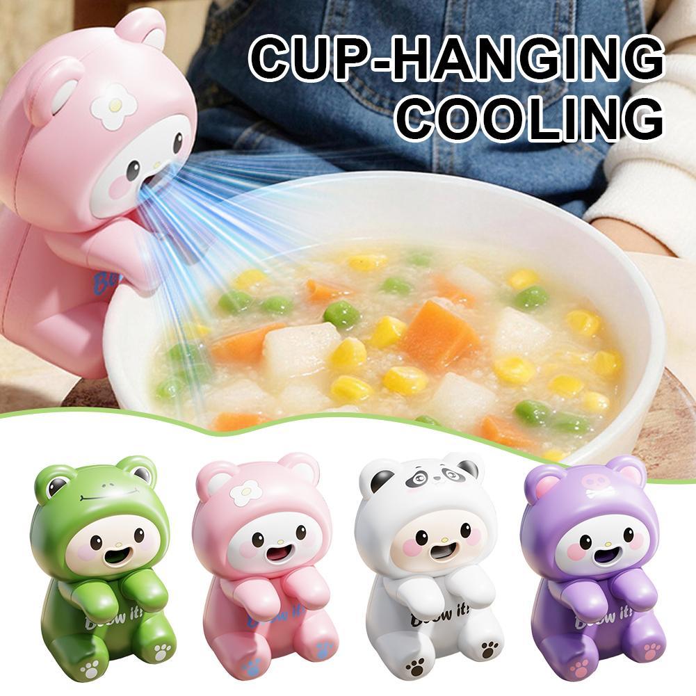 Usb Fan Silent - Portable Rechargeable Mini Desk Blower, Cute