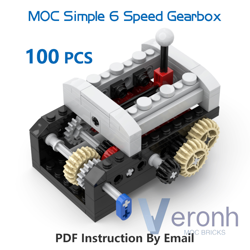 Tech Accessories For Kids - High-tech Simple 6 Speed Sequential Gearbox