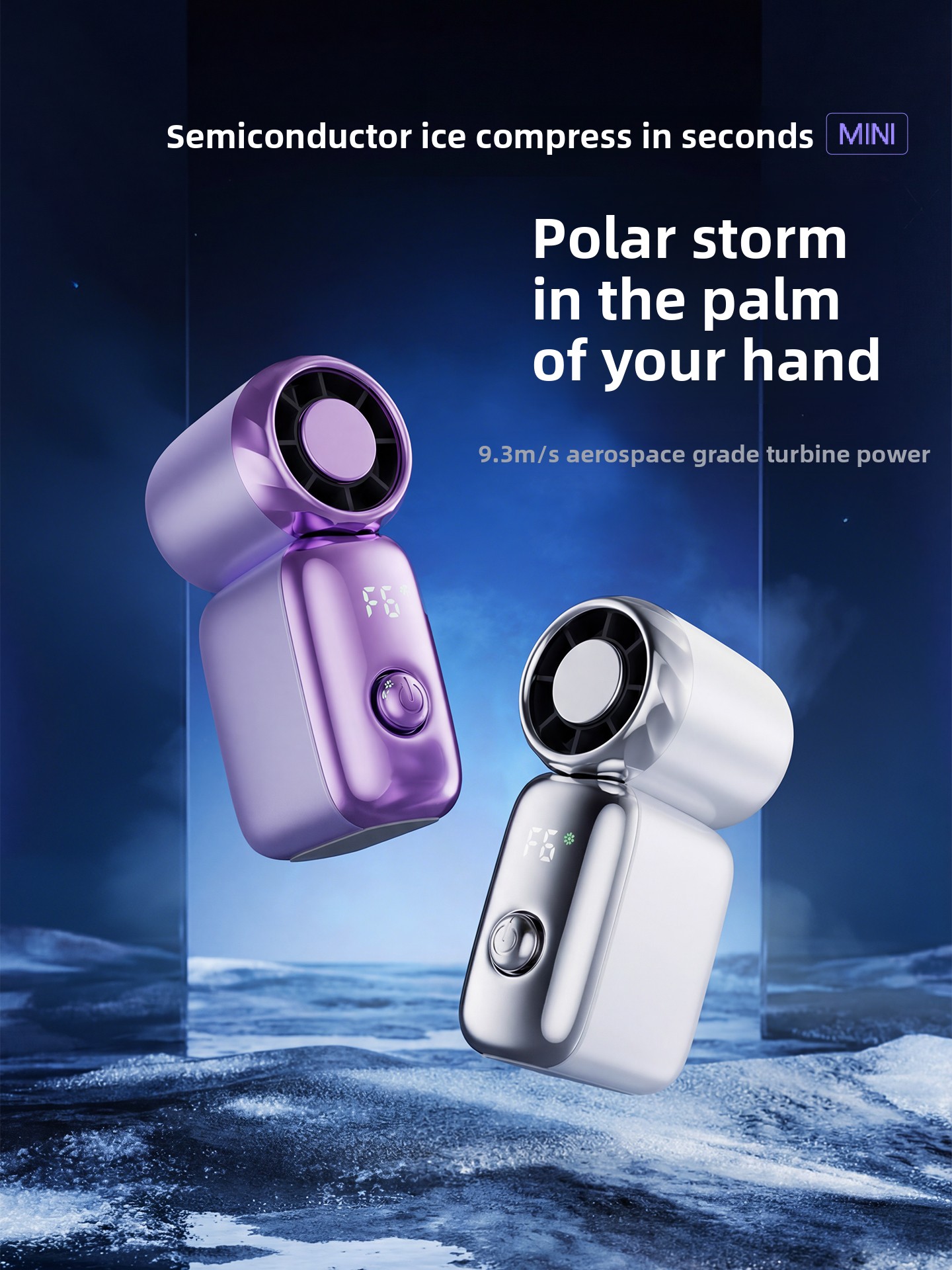 Usb Fan Silent - Mini Handheld Fan Semiconductor Cooling Ice