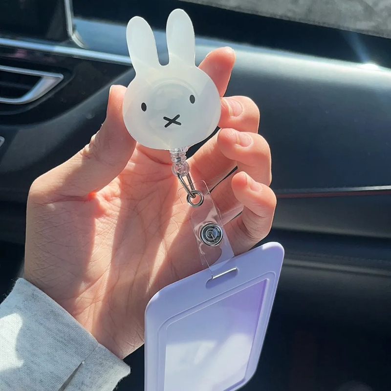 Kawaii Tech Accessories - Kawaii Miffy ID Badge Holder with