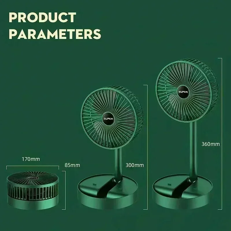 Adjustable Folding USB Fan Min - Usb Fan Silent 评论和价格