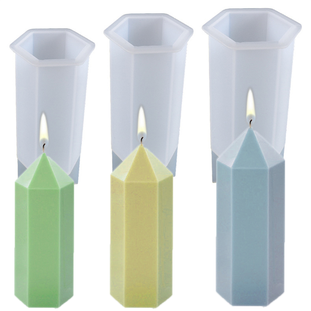 3D Hexagonal Column Candle Mol - Unique Tech Accessories 评论和价格