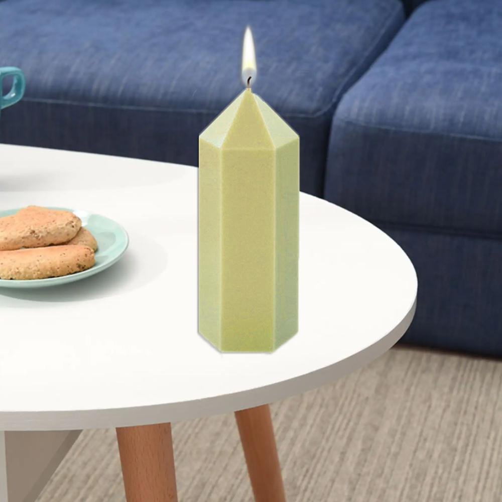 3D Hexagonal Column Candle Mol - Unique Tech Accessories 评论和价格