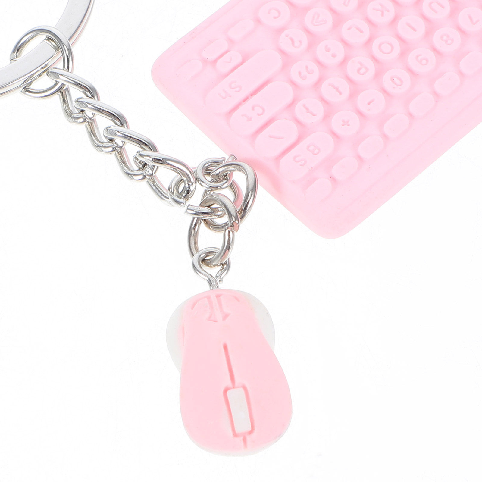 Mini Keyboard and Mouse Keycha - Kawaii Tech Accessories 评论和价格