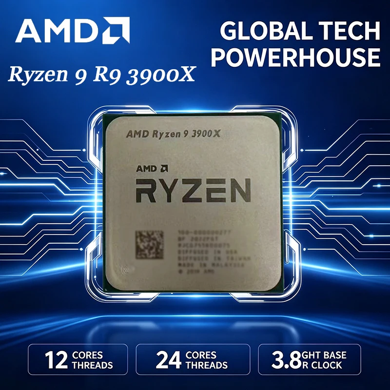 AMD Ryzen 9 R9 3900X CPU 12-Co - Amd Cpu Ryzen 9 评论和价格