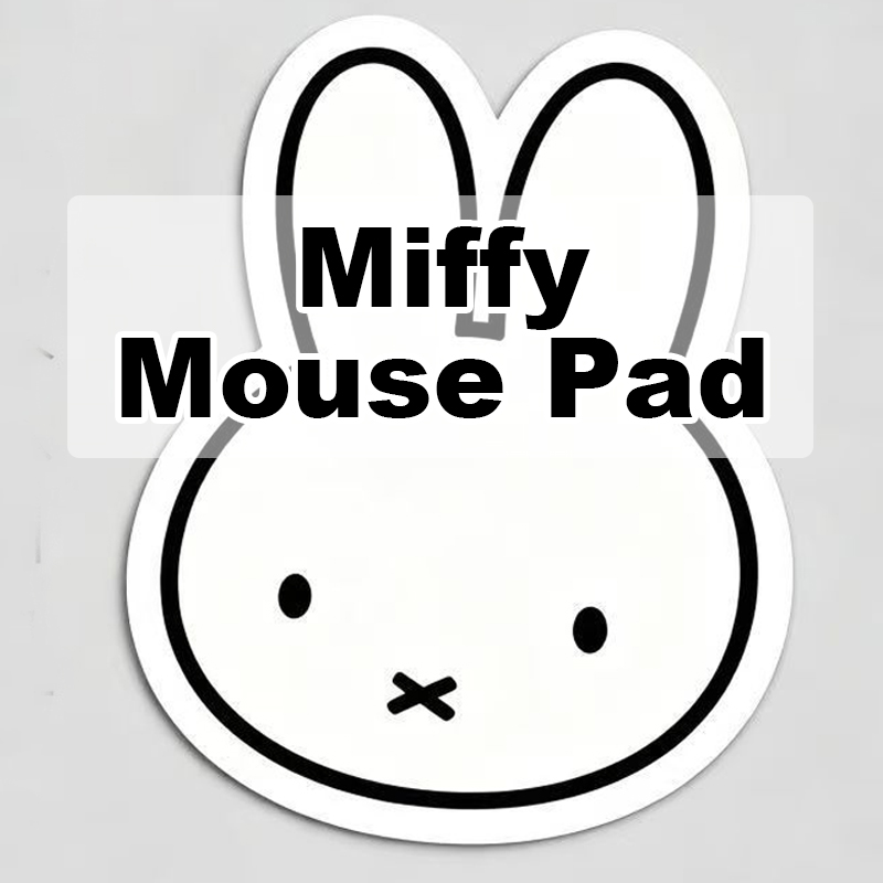 Miffy Mouse Pad Kawaii Cartoon - Kawaii Tech Accessories 评论和价格