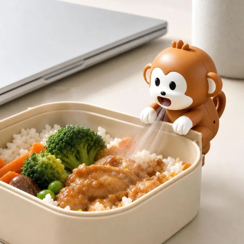 Portable Monkey Shaped Food Co - Usb Fan Silent 评论和价格