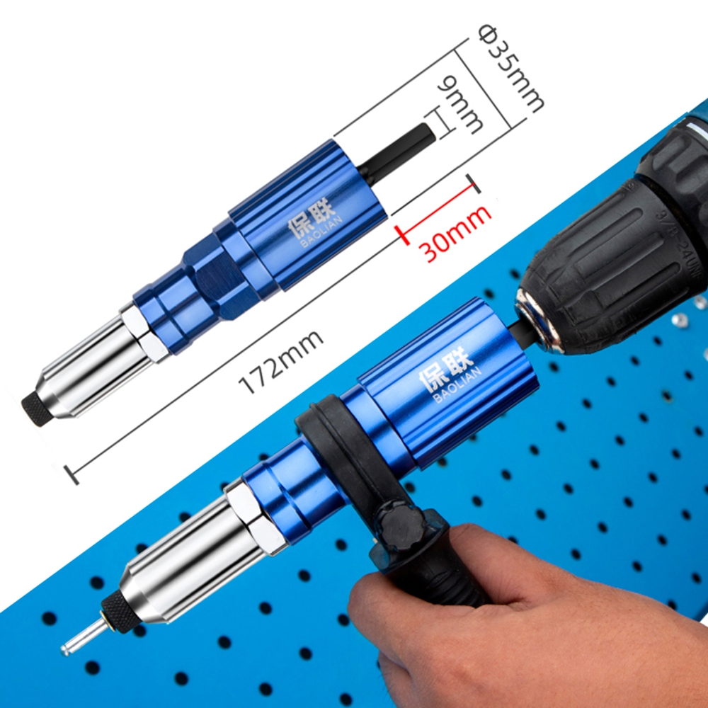 Electric Rivet Gun Adapter wit - Unique Tech Accessories 评论和价格