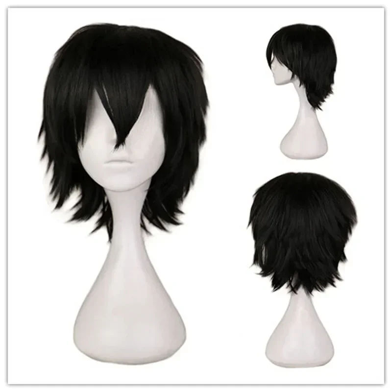 QQXCAIW Male Wig Black White P - Tech Accessories For Men 评论和价格
