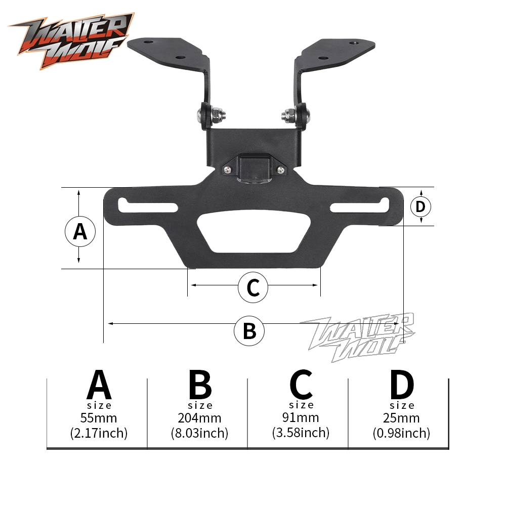Rear Tail Tidy Registration Fr - Tech Lighting Accessories 评论和价格