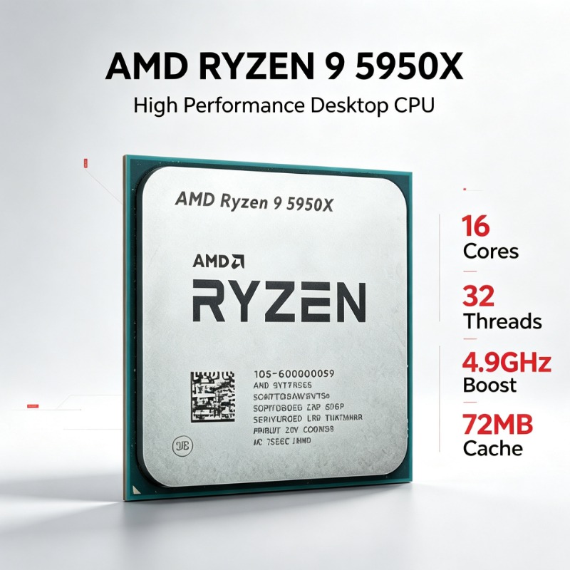 AMD Ryzen 9 5950X 16 Core 32 T - Amd Cpu Ryzen 9 评论和价格