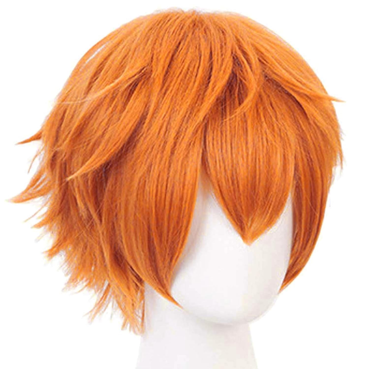 Short Orange Wig for Men Orang - Tech Accessories For Men 评论和价格