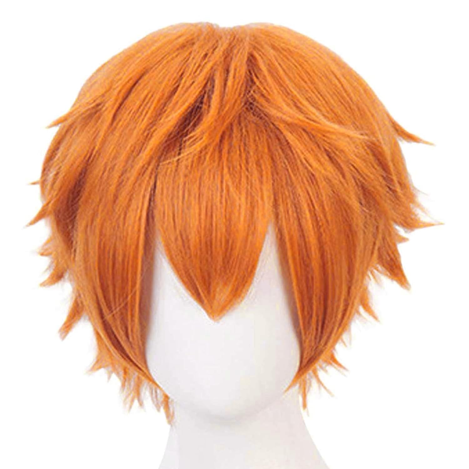 Short Orange Wig for Men Orang - Tech Accessories For Men 评论和价格