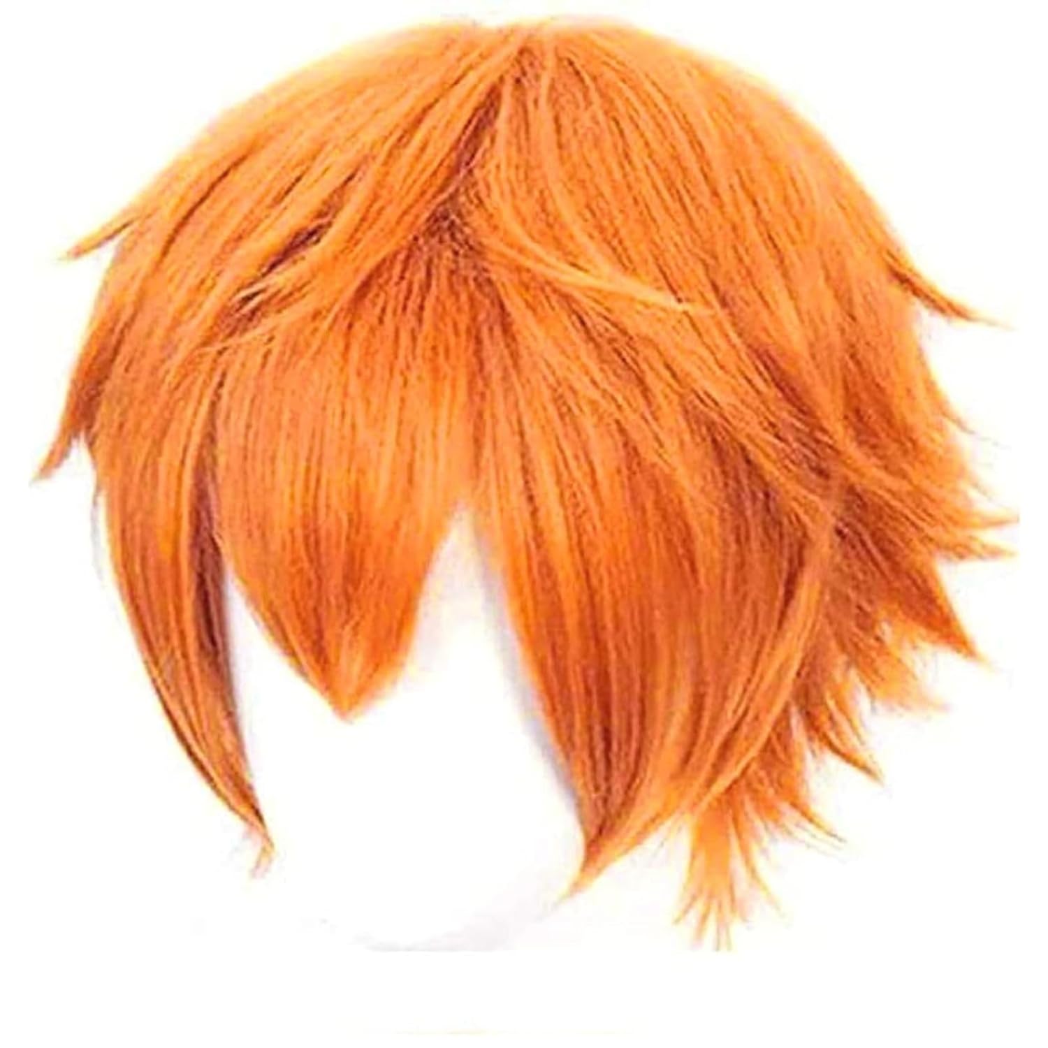 Short Orange Wig for Men Orang - Tech Accessories For Men 评论和价格