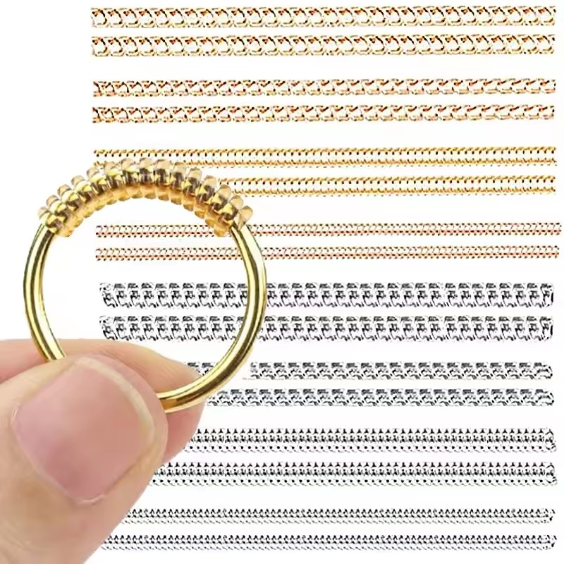 4/8Pcs Spiral Ring Size Adjust - Unique Tech Accessories 评论和价格
