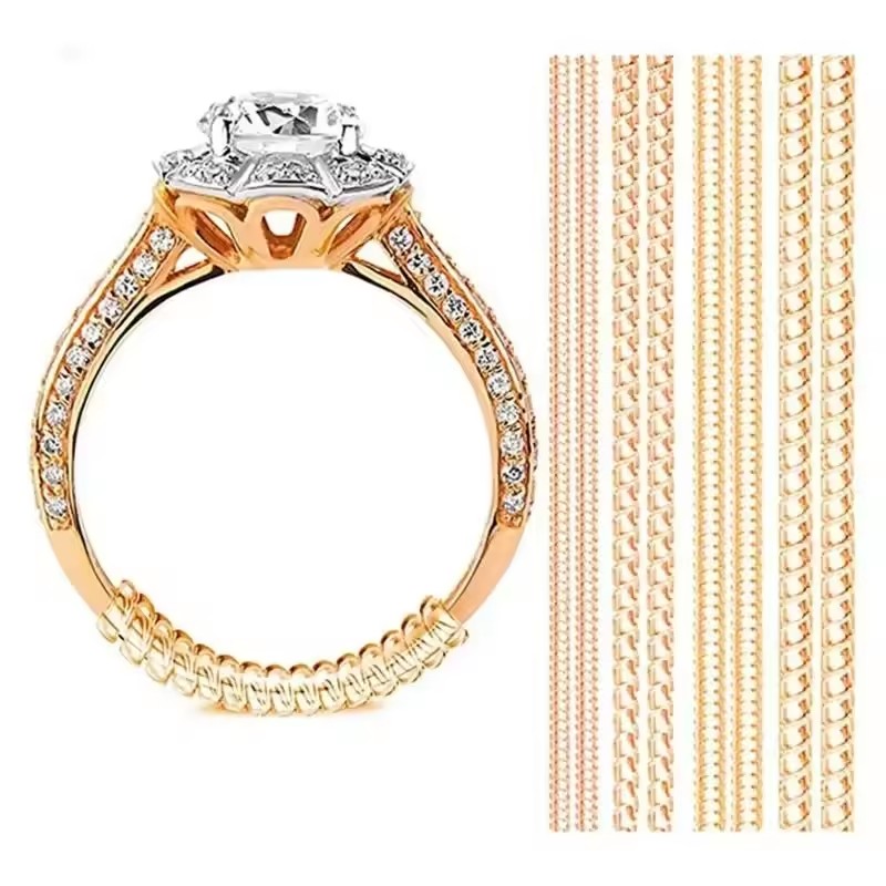 4/8Pcs Spiral Ring Size Adjust - Unique Tech Accessories 评论和价格
