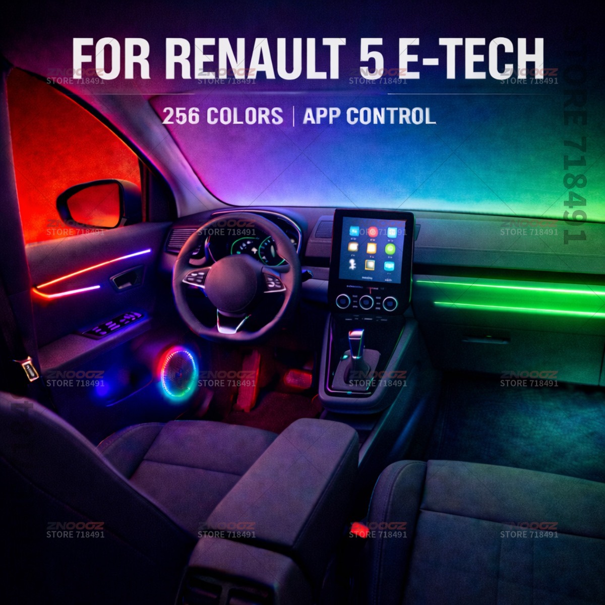 22in1 RGB Car Interior Acrylic - Tech Lighting Accessories 评论和价格
