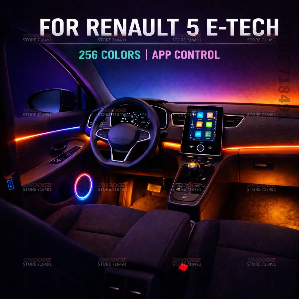 22in1 RGB Car Interior Acrylic - Tech Lighting Accessories 评论和价格