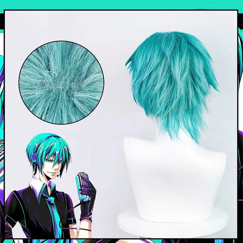 Mikuo Cosplay Wig Anime Miku B - Tech Accessories For Men 评论和价格