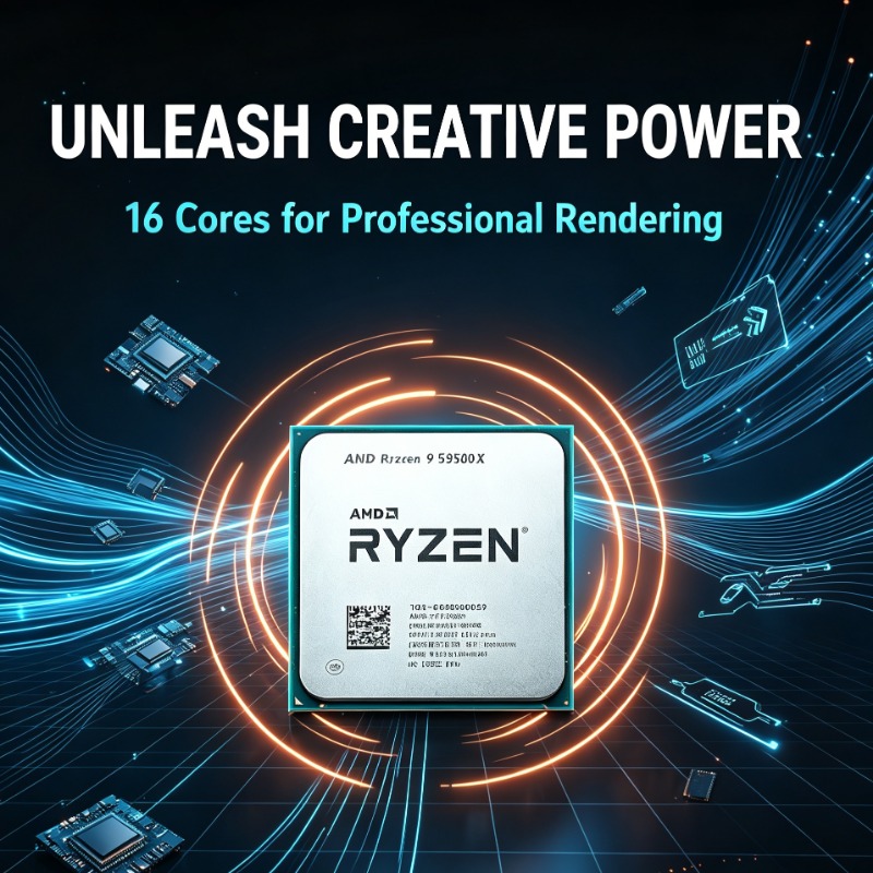 CPU AMD Ryzen 9 5950X Socket A - Amd Cpu Ryzen 9 评论和价格