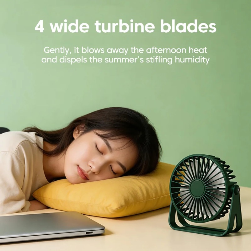 Mini Silent USB Desktop Portab - Usb Fan Silent 评论和价格