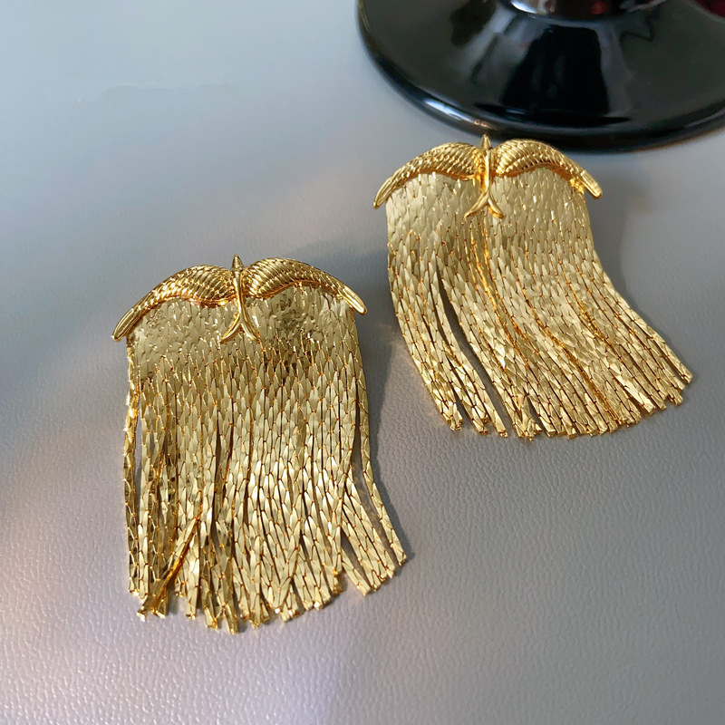 Silver Color Stud Drop Earring - Tech Accessories Dropshipping 评论和价格